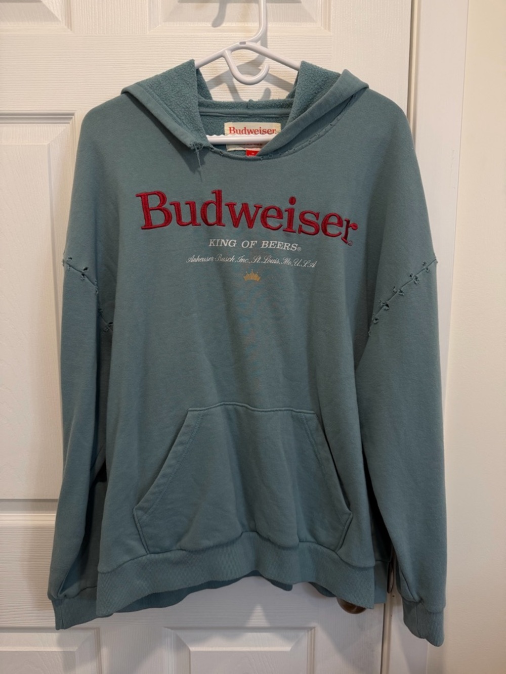 Budweiser Women’s Blue Logo Hoodie